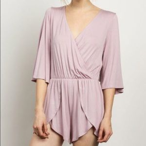 Quarter Sleeve Romper